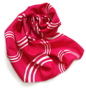 Silver Airways custom print long polyester scarf