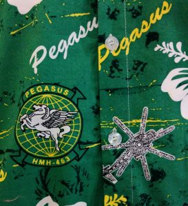Pegasus Helicopter Squadron Hawaiian Shirt from Candor Threads