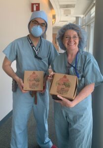 Chicago VA Hospital with meals by Courageous Bakery