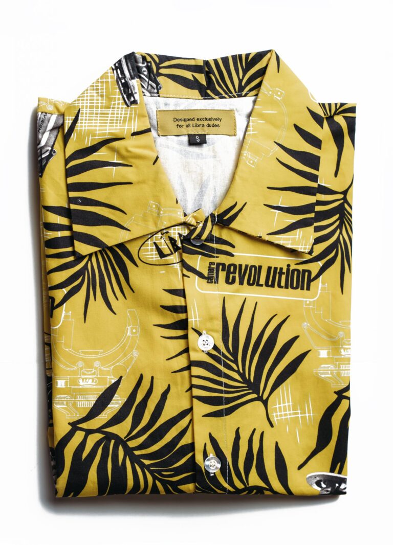 Photo of custom print Hawaiian shirt for Camera Revolution