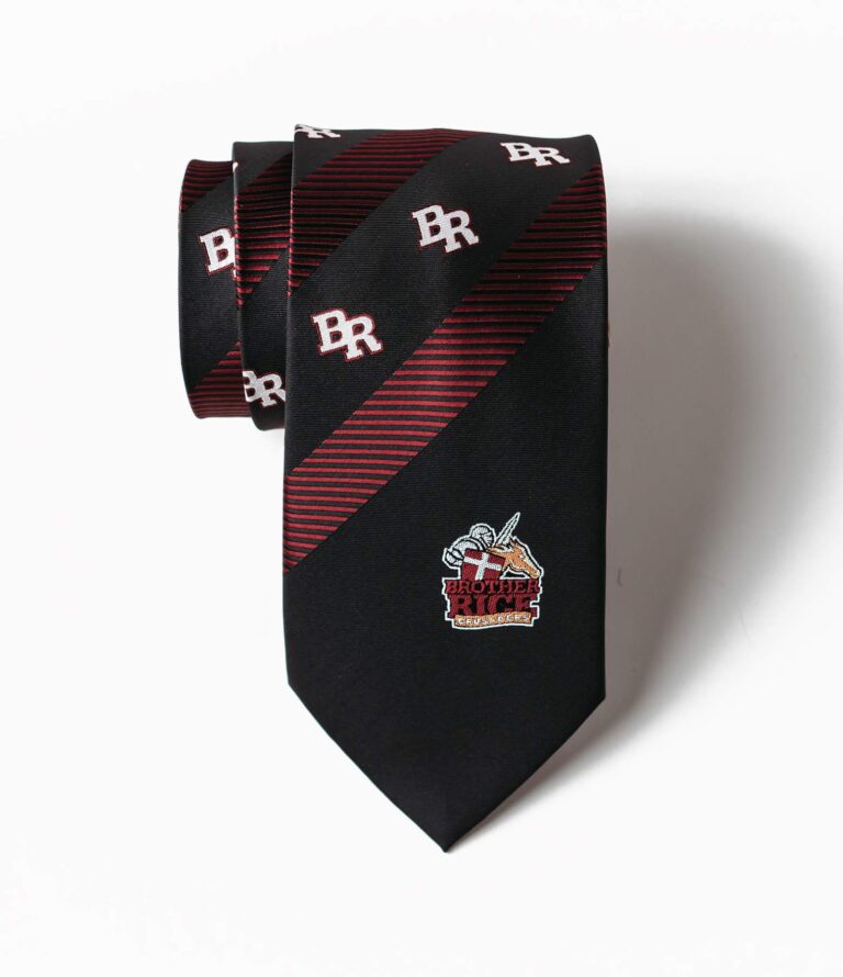 Photo of Brother Rice Crusaders custom woven tie