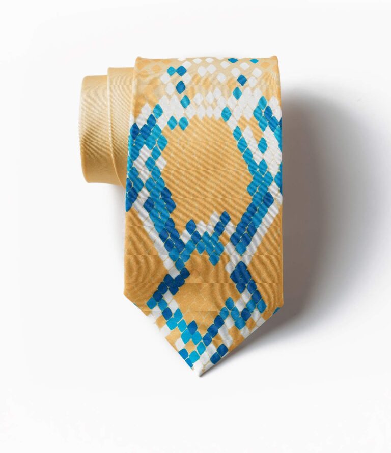 Photo of St Mary's University custom printed tie