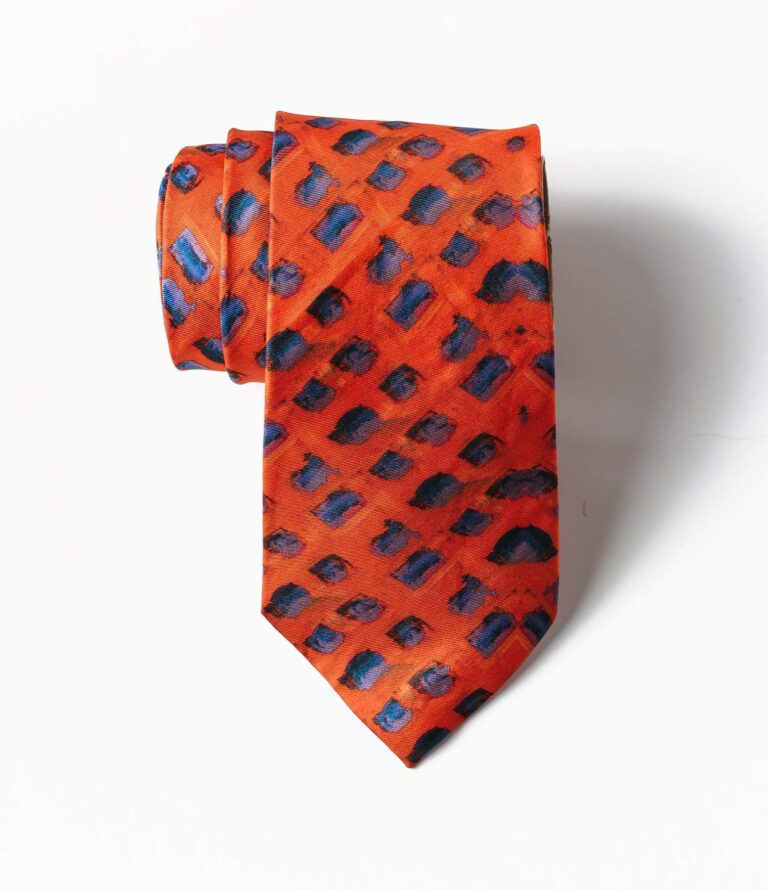 Photo of Through Jimmy's Eyes custom printed tie
