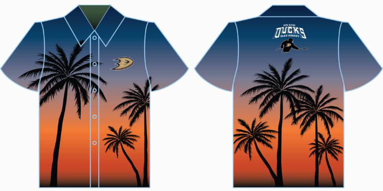 San Diego ducks shirt mockup