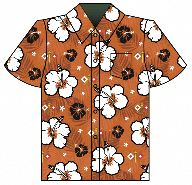 Badger squadron shirt mockup