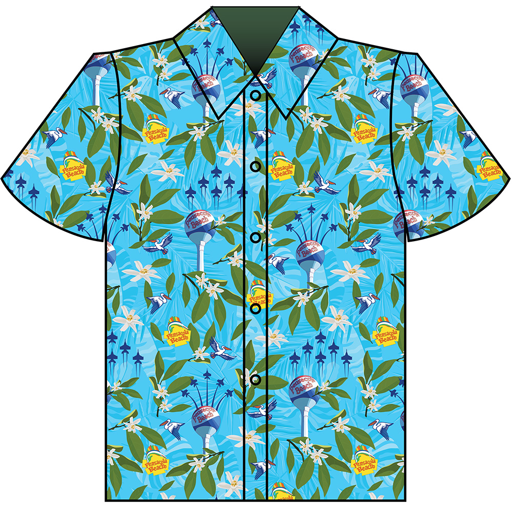 Pensacola Air Show Custom Hawaiian Shirt by HELLCAT productions ...