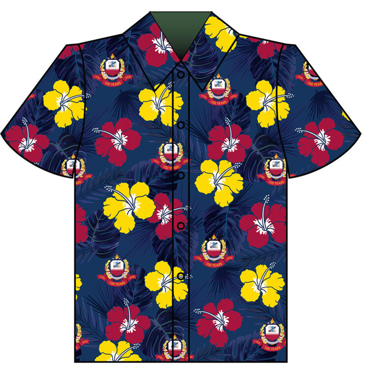 Dwight D. Eisenhower School for National Security and Resource Strategy Custom Hawaiian Shirt