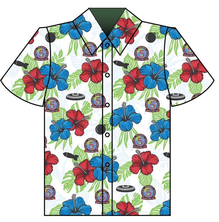EODMU 5 2026 Team Spirit Custom Hawaiian Shirt
