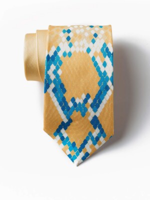 St Mary's University - printed Photo of St Mary's University custom printed tie