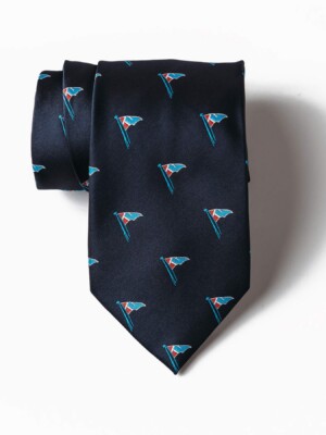 Tacoma Yacht Club - woven Photo of Tacoma Yacht Club custom woven tie