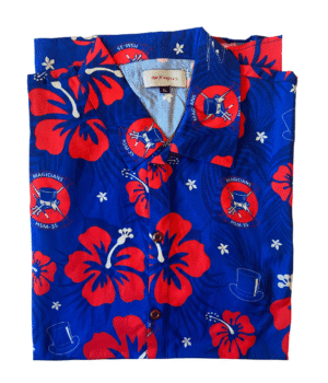 Photo of HSM-35 custom print Hawaiian shirt
