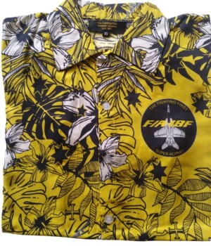 Photo of The Fighting First custom print Hawaiian shirt