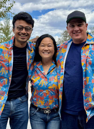 It was a pleasure working with the Candor Threads Team! Katie walked us through the design process, gave us a preview of the final product, made sure our order was correct, and ensured that the shirts were delivered on time.
Our Aloha Shirts made their debut at our Company Offsite. They were a hit!