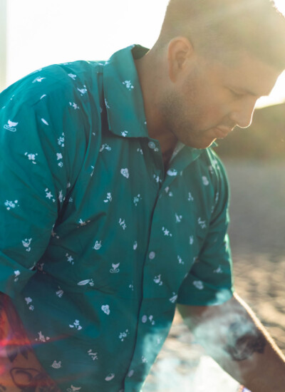 The shirts arrived and they look fantastic!
We've just launched the collection this morning and we can't wait to have them on our shelves.
I've attached some of our promo shots so your team can have a look!
Thanks for all your help,